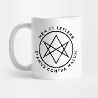 Men of Letters - Stamus Contra Malum Mug